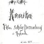 Ryki- kronika Szkoły