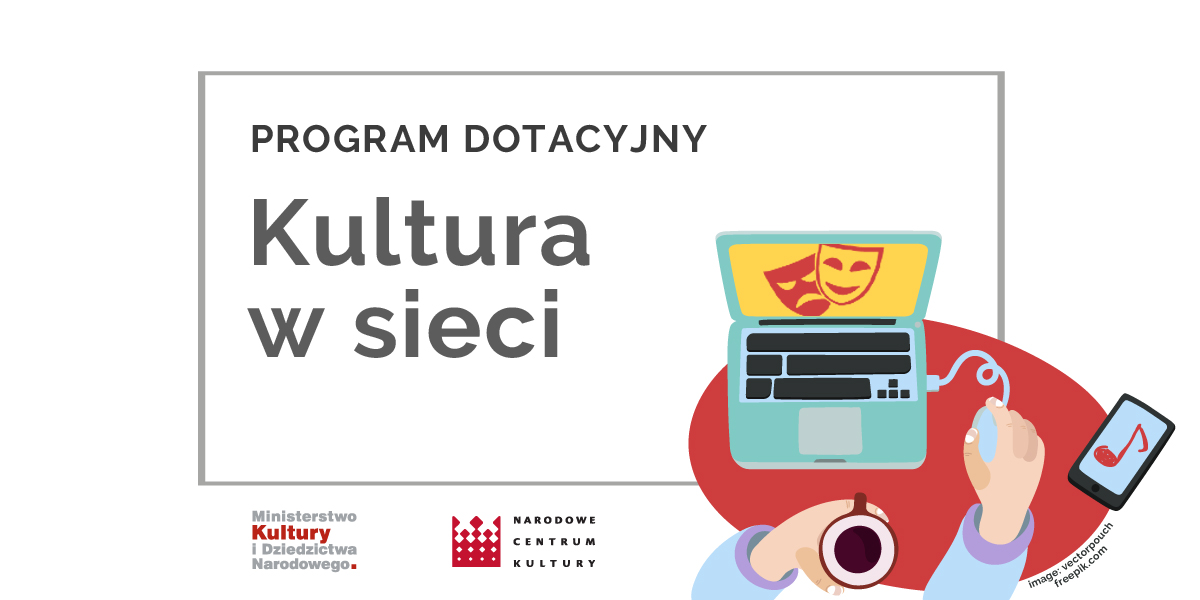 program dotacyjny Logotyp Programu Dotacyjnego Kultura w Sieci
