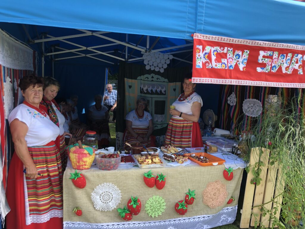 prezentacja stoiska KGW Swaty