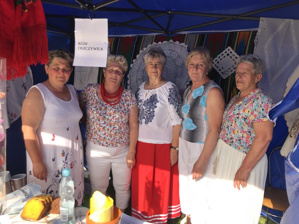 Prezentacja stoiska KGW Oszczywilk