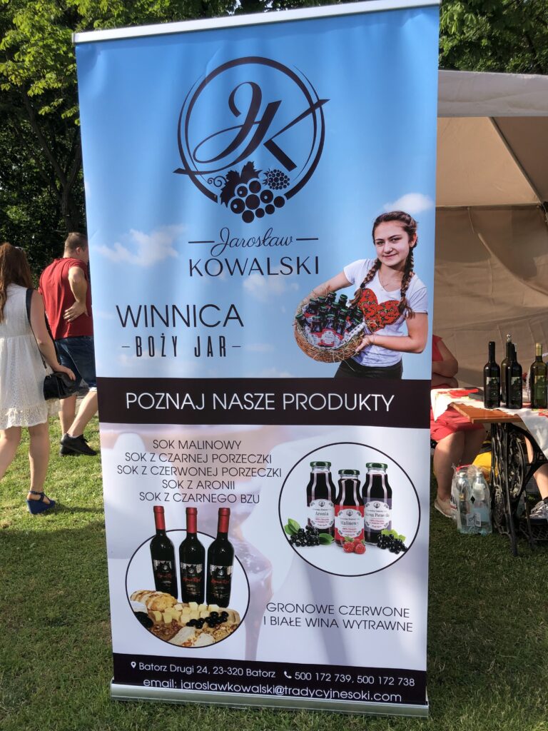 Prezentacja stoiska win