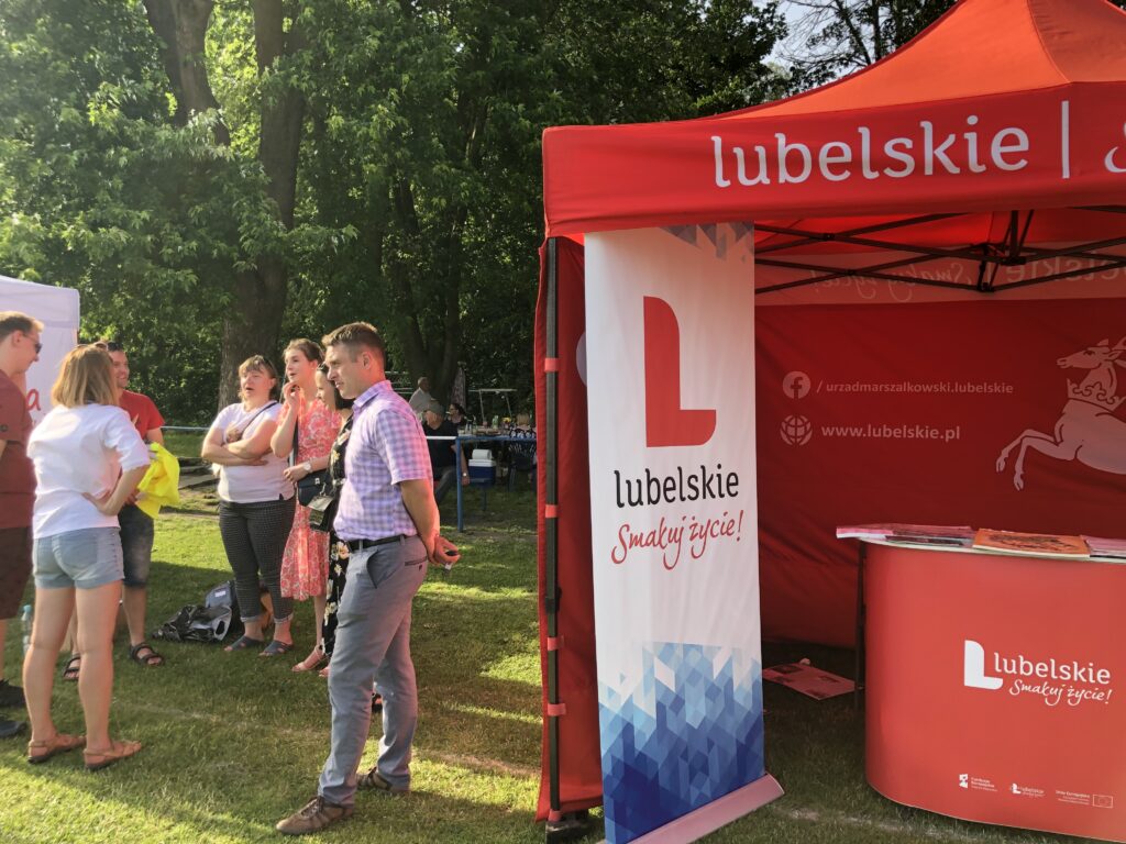 Prezentacja stoiska Lubelskie smakuj życie