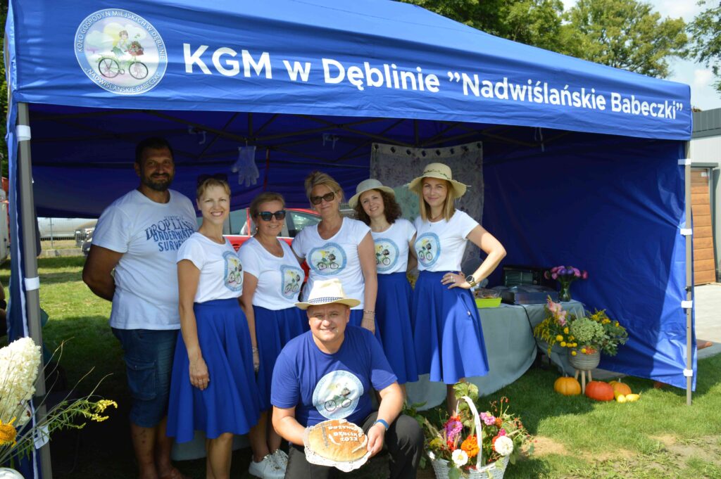 dożynki powiatowo- gminne,  KGW prezentacja