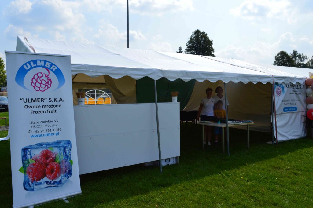 dożynki powiatowo- gminne,  stoiska