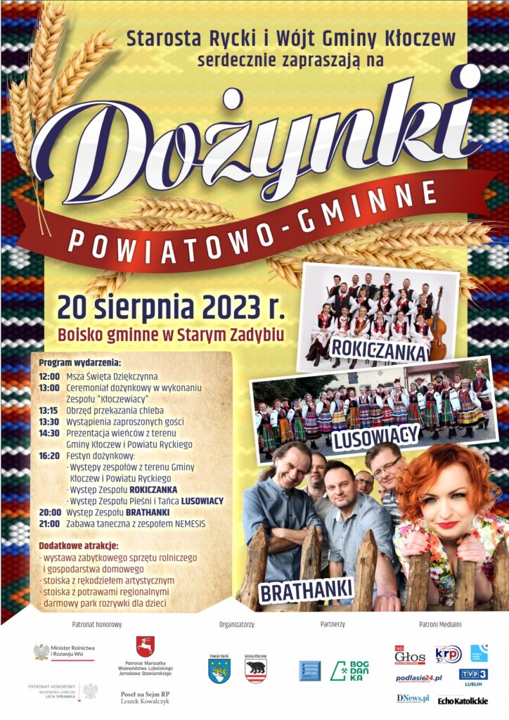 Dożynki 2023 w Powiecie Ryckie