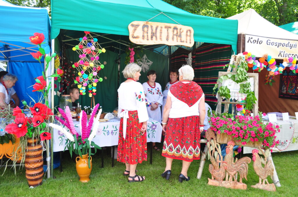 Festiwal Kultury Regionów, zdjęcie zamieściła Dagmara Jarosz - dyrektor Powiatowej Biblioteki Publicznej w Rykach - zdjęcie kgw zawitała